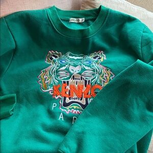 ***Free*** Tiger Embroidered Sweatshirt S